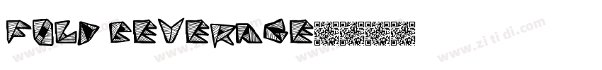 FOLD BEVERAGE字体转换